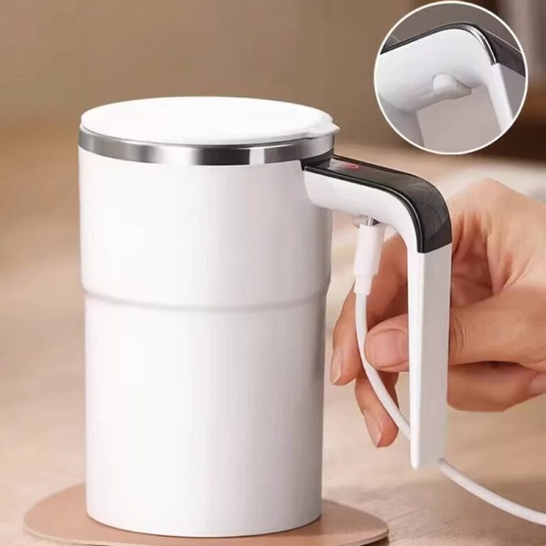 ماگ همزن دار هوشمند با نمایشگر دما auto magnetic stirring cup