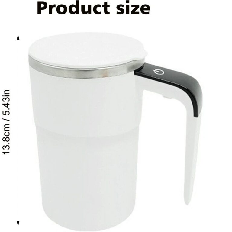 ماگ همزن دار هوشمند با نمایشگر دما auto magnetic stirring cup